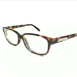 Juicy Couture Adult Eyeglasses Frames Brown Blue Tortoise Gold